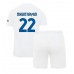 Günstige Inter Milan Henrikh Mkhitaryan #22 Babykleidung Auswärts Fussballtrikot Kinder 2023-24 Kurzarm (+ kurze hosen)